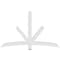 Ekena Millwork Alberta Architectural Grade PVC Gable Bracket, 72"W x 45"H x 4"D x 4"F, 15/12 Pitch GBP072X45X0404ALB00 - alternate 5